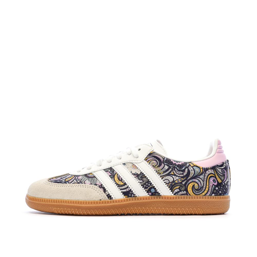 Baskets Multicolore Adidas Samba OG x Liberty London pas cher
