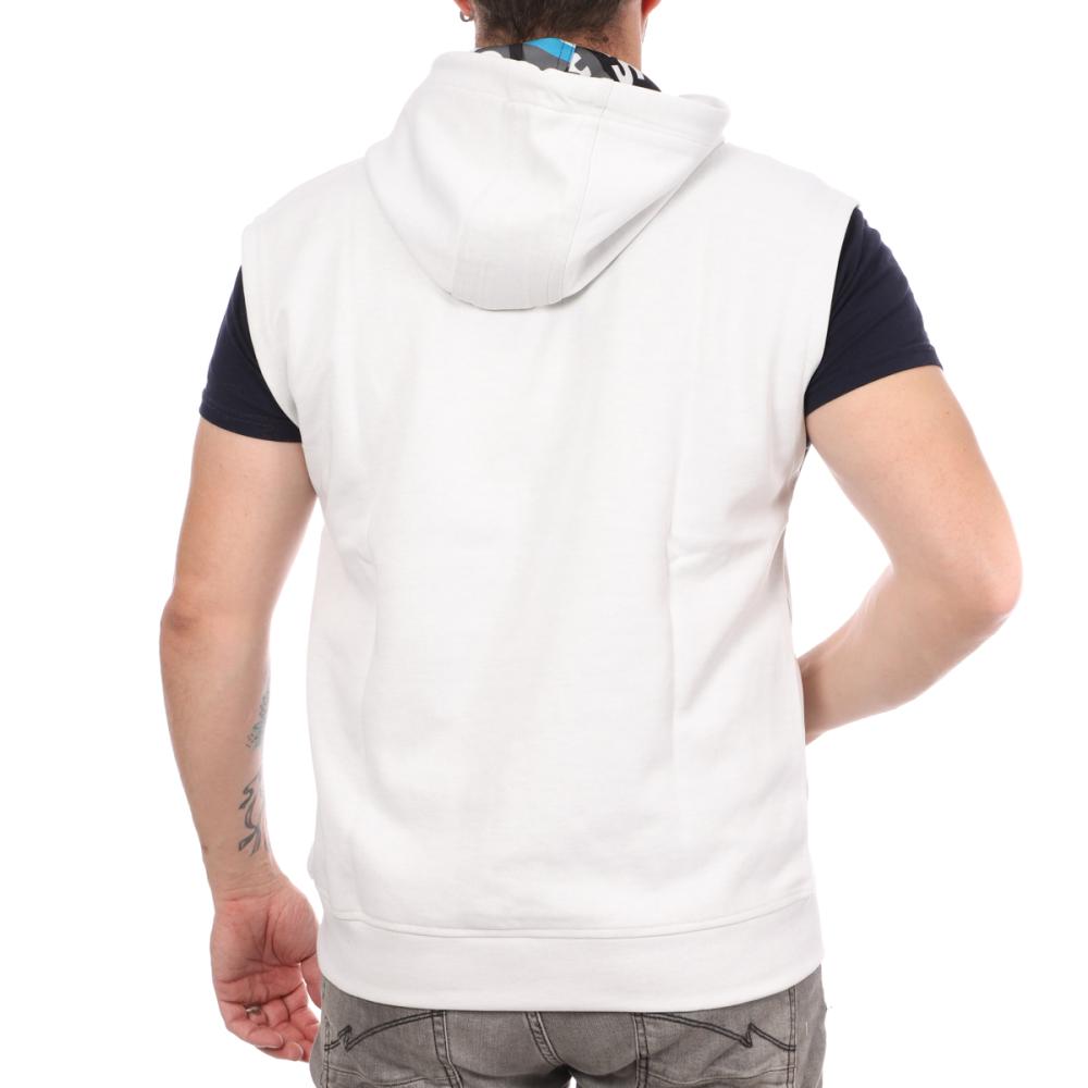 Sweat sans manches Blanc Homme Supreme Grip Rainbow vue 2