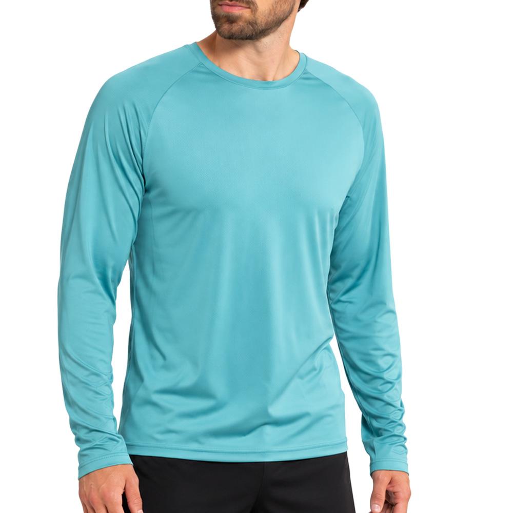 T-Shirt Manches Longues Bleu Homme Rukka Muosto pas cher