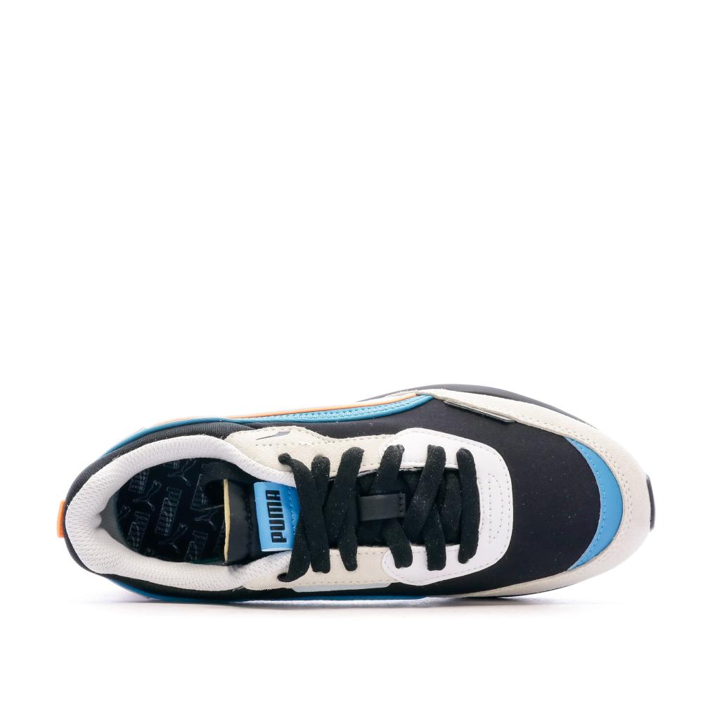 Baskets Blanche Garçon Puma City Rider vue 4