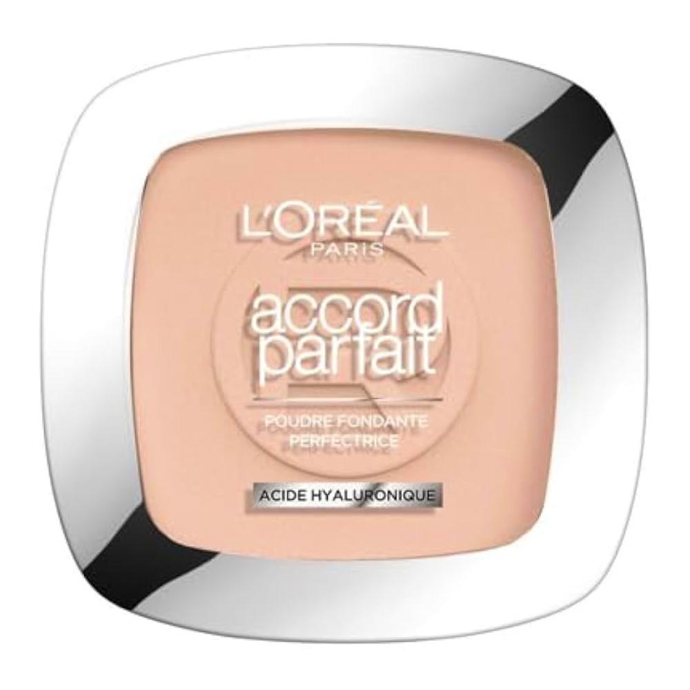 Poudre Fondante Perfectrice Accord Parfait L'Oréal Paris 5D/5W Sable Doré pas cher