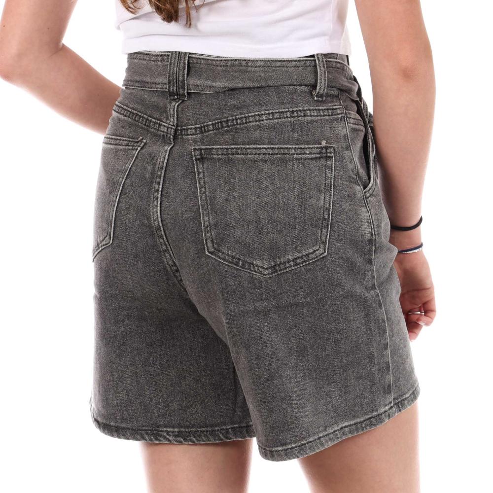 Short Mom Noir Femme Monday Premium LW786 vue 2
