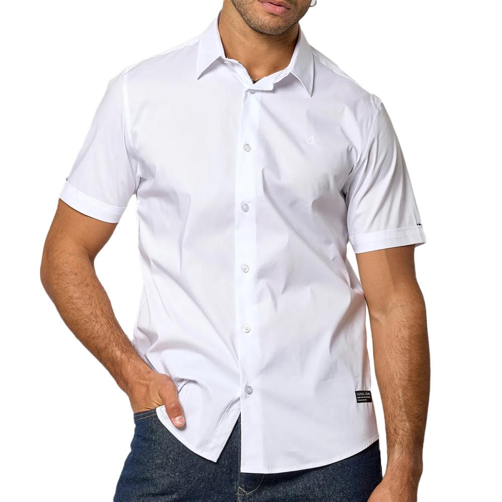 Chemise Blanc Homme Kaporal KOURA pas cher