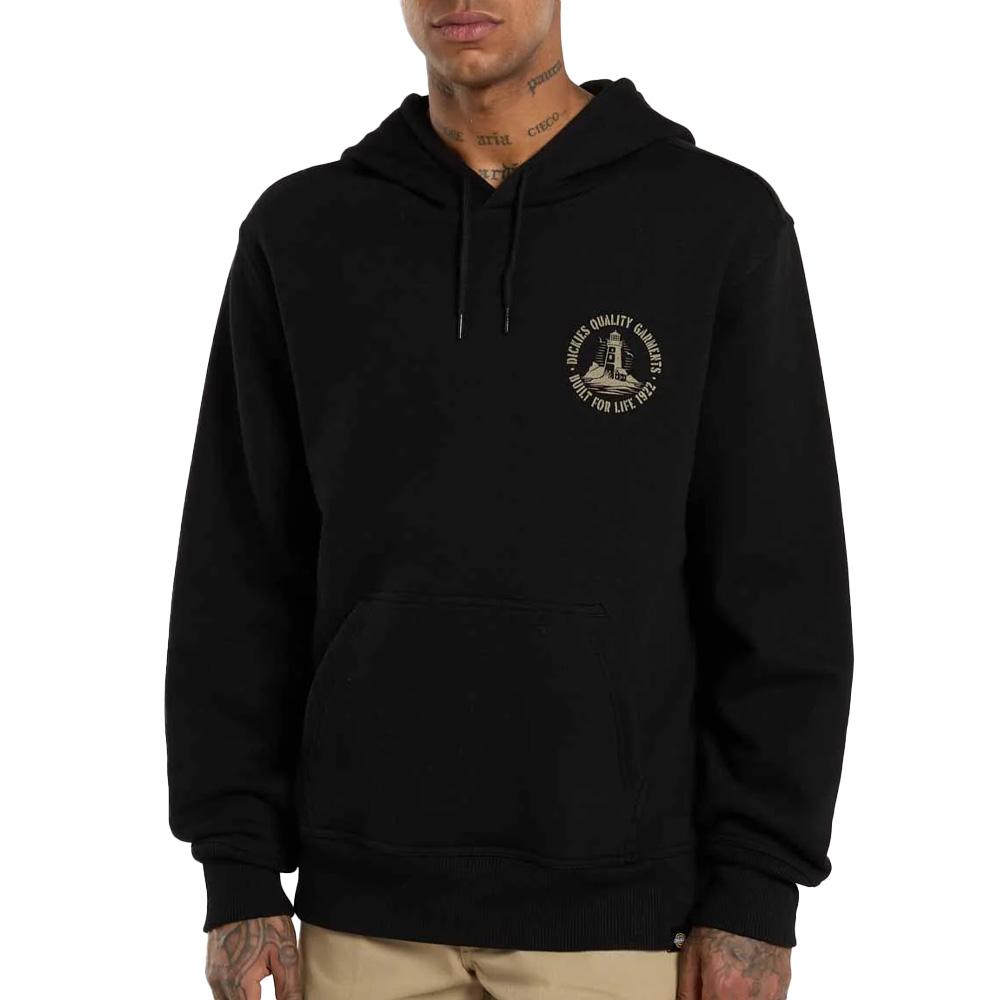 Sudadera Dickies Parrotsville Negra, Hombre barato