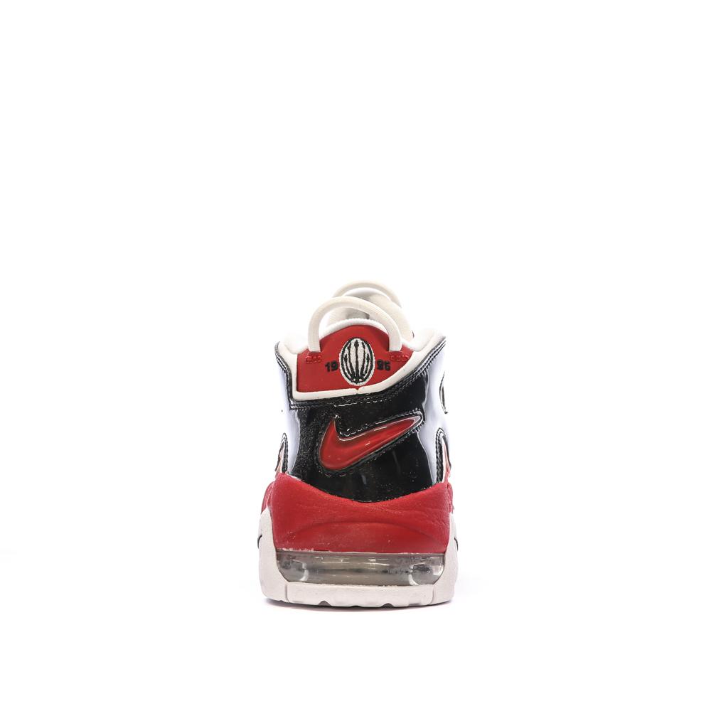 Baskets Rouge Garçon Nike Air More Uptempo vue 3