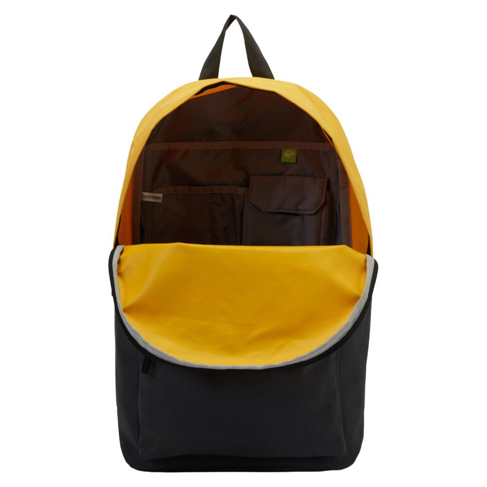 Quiksilver The Poster Logo Yellow/Black Boys’ Rucksack Photo of the Espace des Marques %store% store - view of %key%