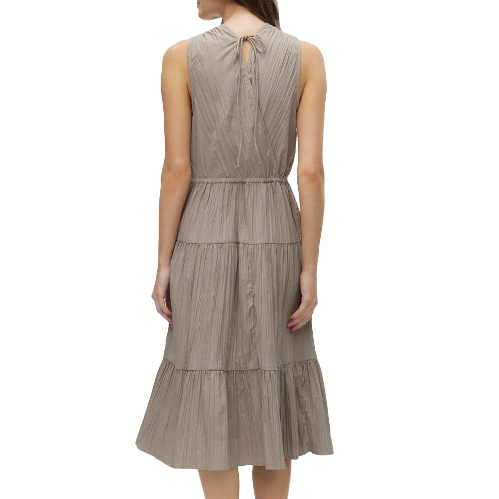 Robe Marron Femme Vero Moda Calf vue 2