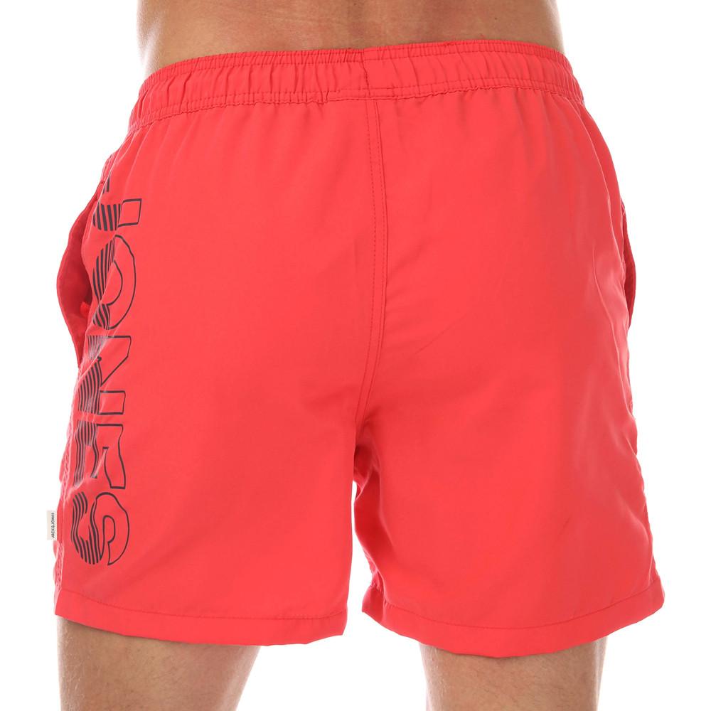 Short de bain Rouge Homme Jack & Jones Haruba vue 2