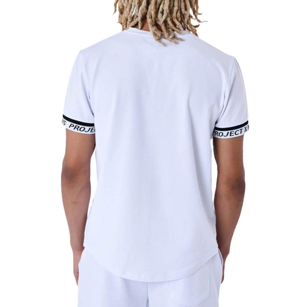 T-shirt Blanc Homme Project X Paris 2310022 vue 2