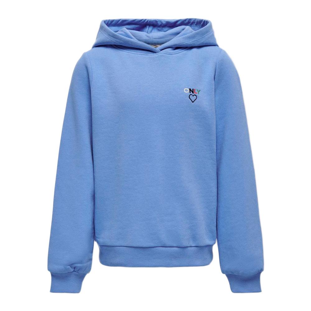 Sweat à Capuche Bleu Fille Kids Only 15267765 pas cher
