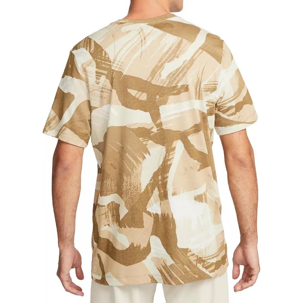 T-shirts Marron Homme Nike Camo vue 2