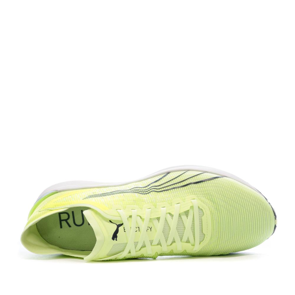 Chaussures de running Jaunes Homme Puma Electrify Nitro vue 4
