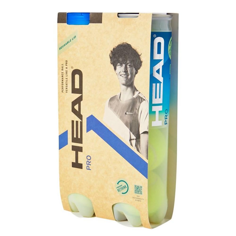 X8 Balles de Tennis Jaune Head Pro Performance pas cher