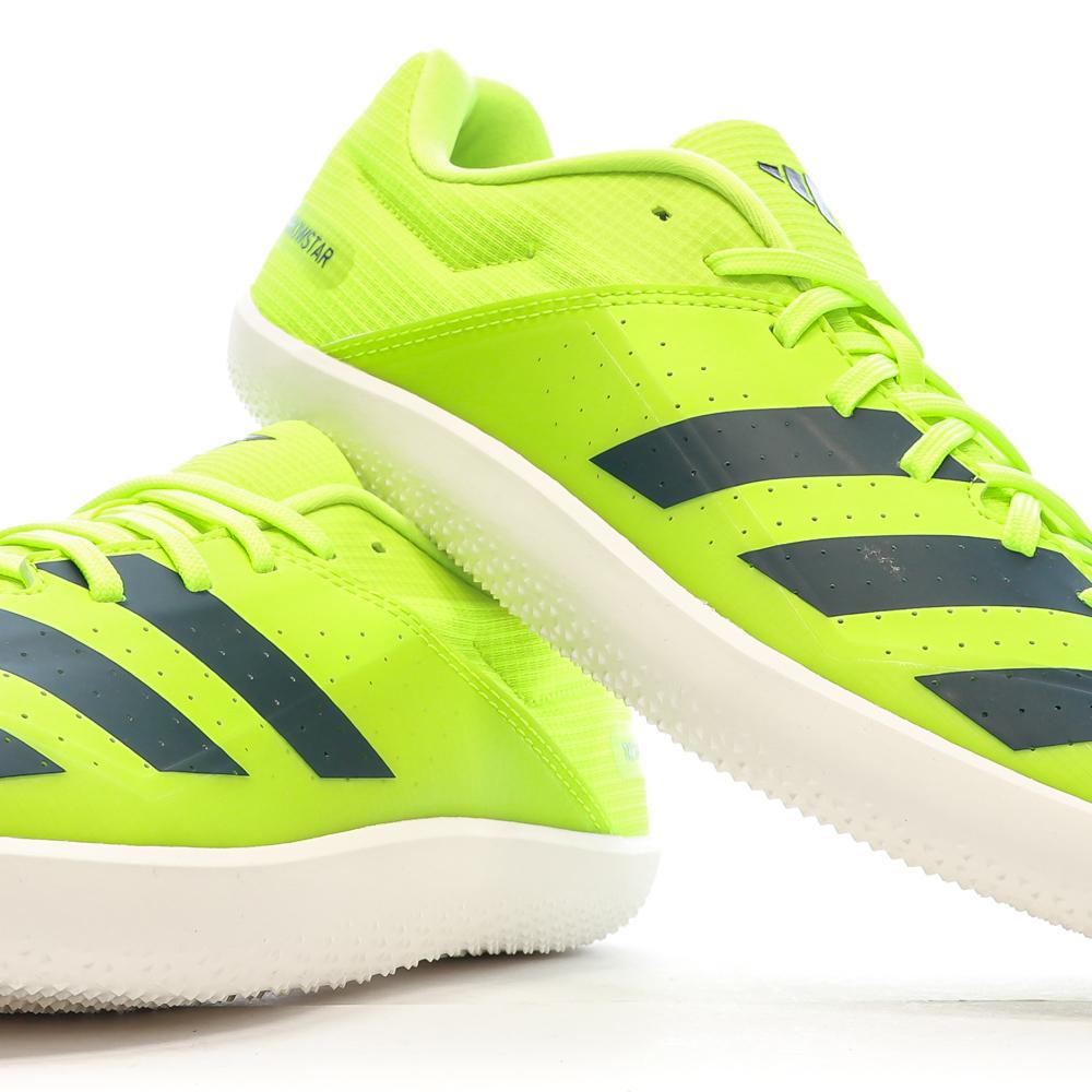 Chaussures d'athlétisme Jaune Homme Adidas Throwstar vue 7