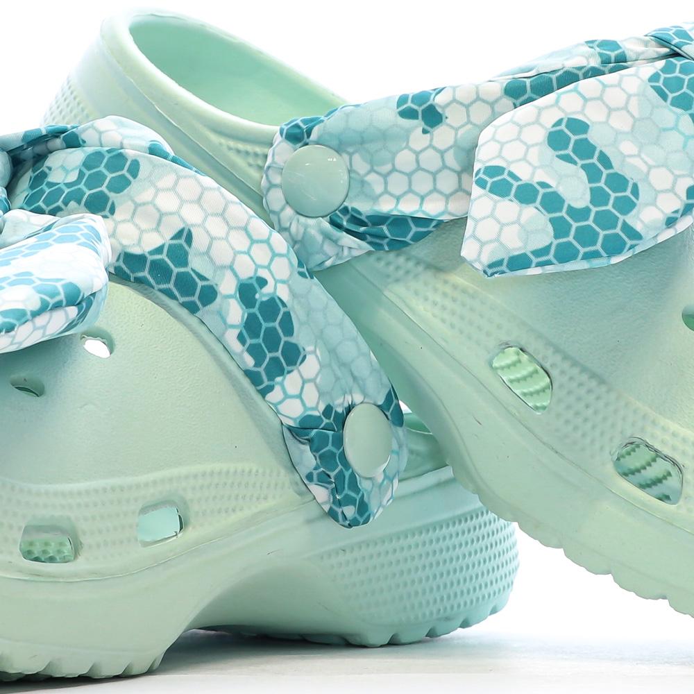 Zuecos azules para niña Xti Nude Pu Kids ver 7