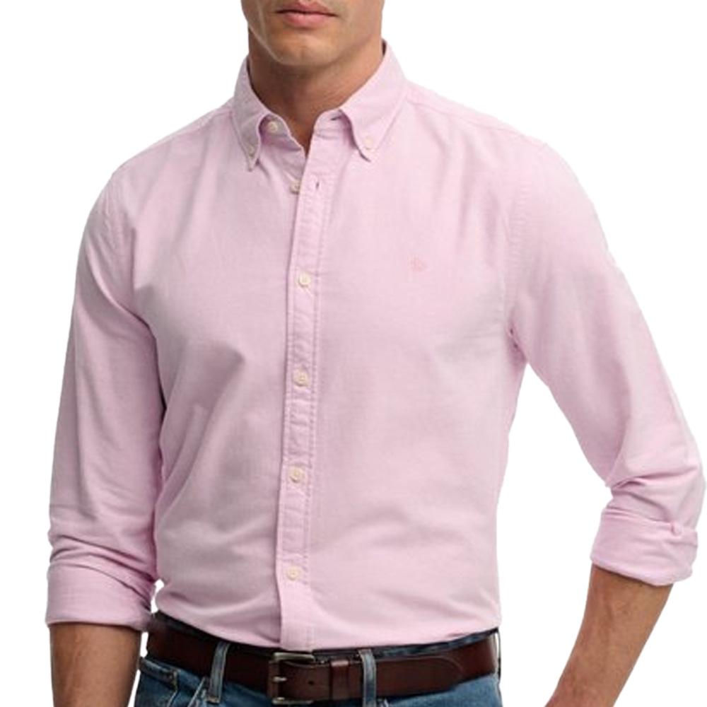 Chemise Rose Homme Superdry Preppy pas cher