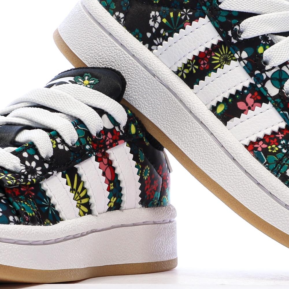 Baskets Noir Fille Adidas Campus LIBERTY LONDON CAMPUS 00s vue 7