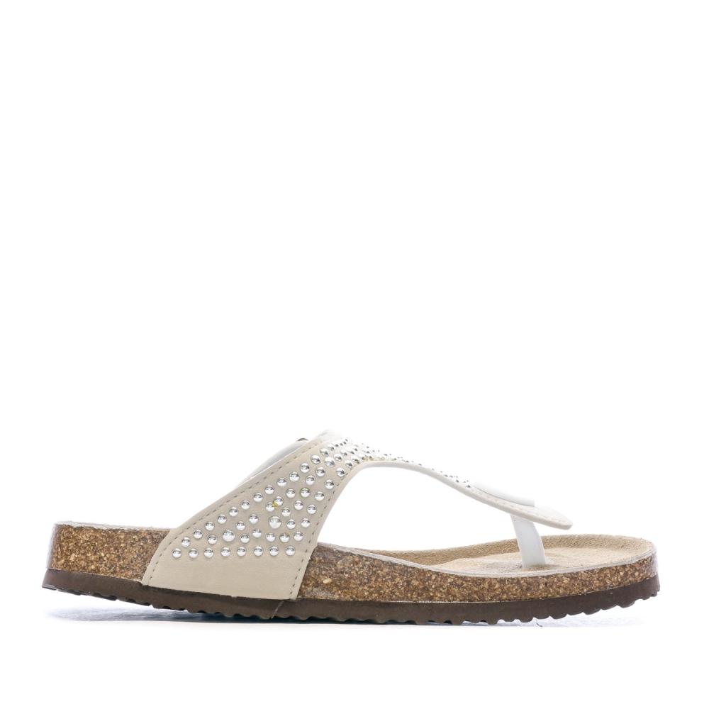 Sandales Beige à clous Femme Beppi vue 2