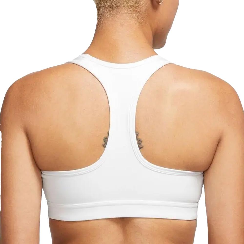 Sujetador Deportivo Nike Blanco SWSH MED, Mujer ver 2