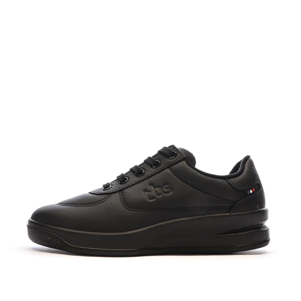 Chaussures Noires en cuir Femme TBS Brandy pas cher