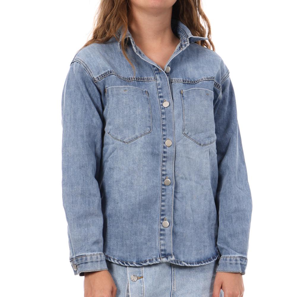 Chemise Bleu Femme Monday Premium LV256 pas cher