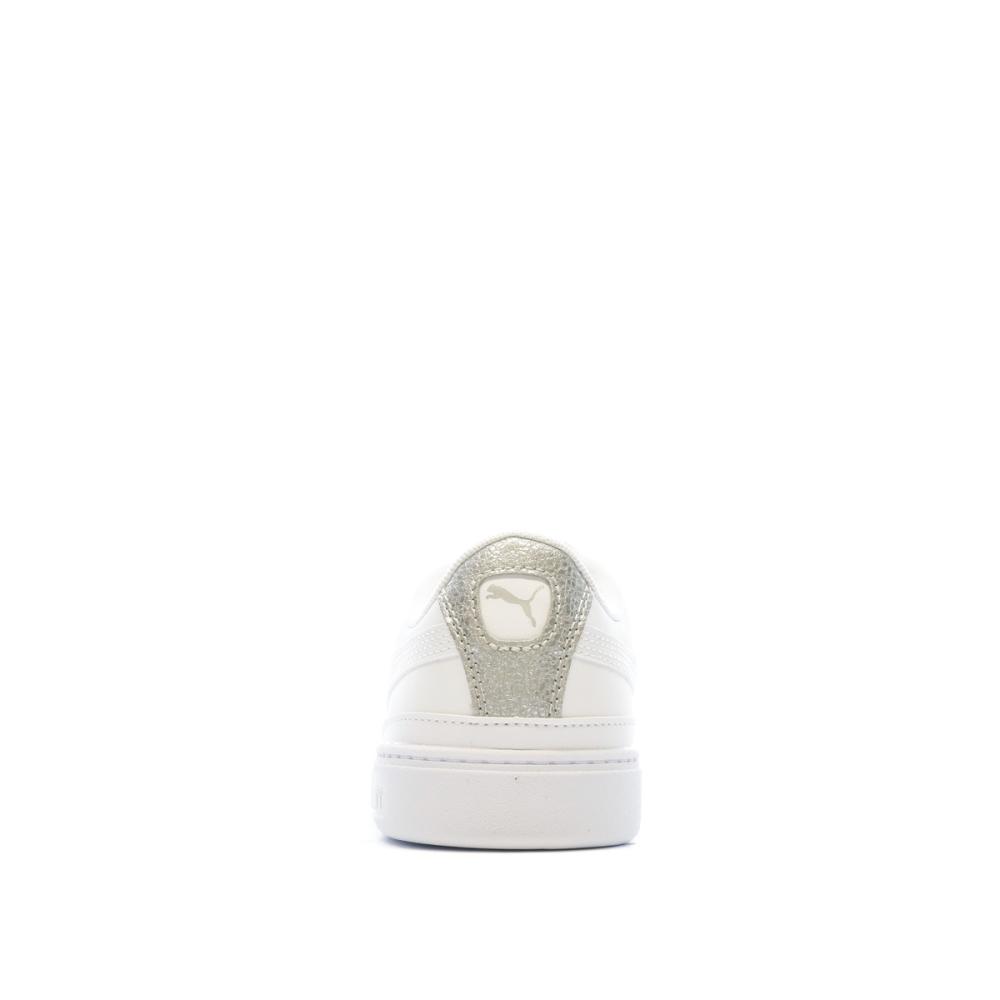 Baskets Blanches Femme Puma Vikky V3 vue 3