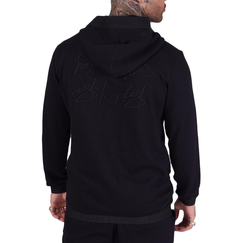 Sweat Zippé Noir Homme Project X Paris 2230164 vue 2
