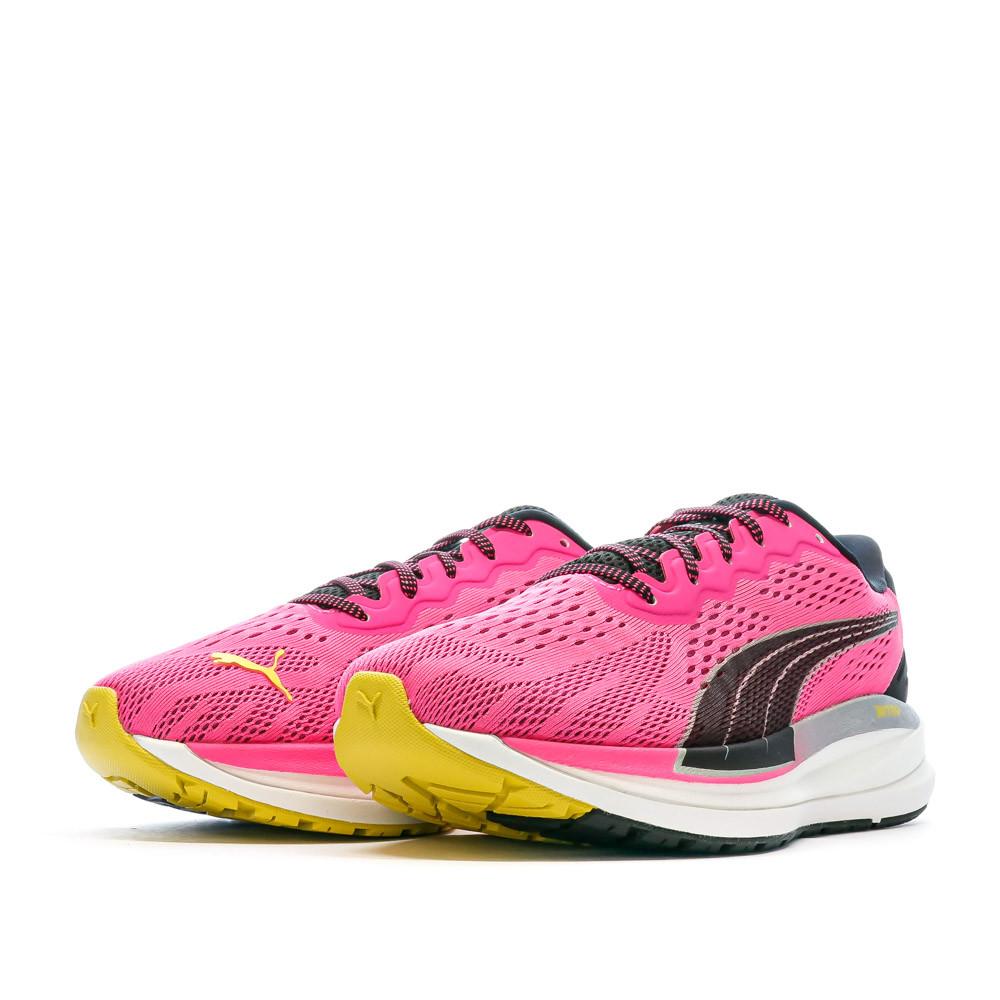 Chaussures de Running Noir/Rose Femme Puma Magnify Nitro vue 6