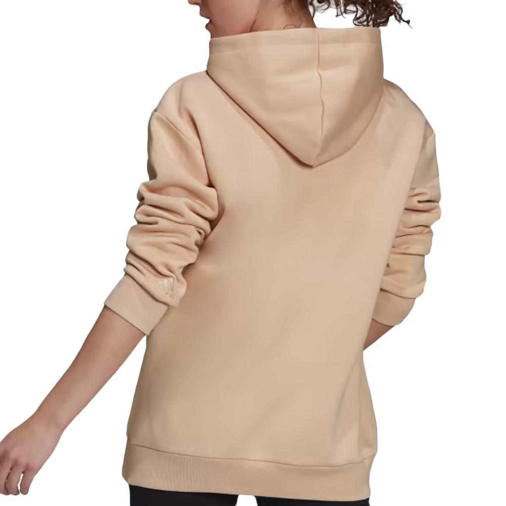 Sweat à Capuche Beige Femme Adidas H10187 vue 2