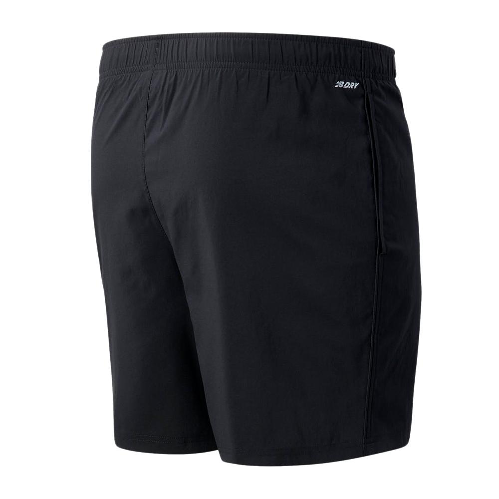 Short de Running Noir Homme New Balance Core Run 7 vue 2