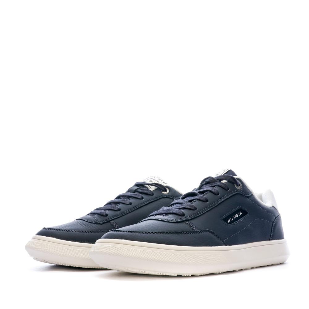 Baskets Bleu Homme Tommy Hilfiger With Laces vue 6