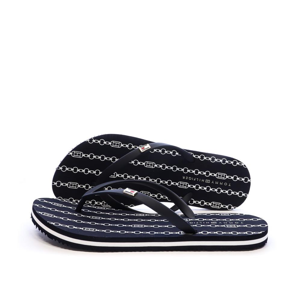 Tongs Marines Femme Tommy Hilfiger Hilfiger Strap Beach pas cher