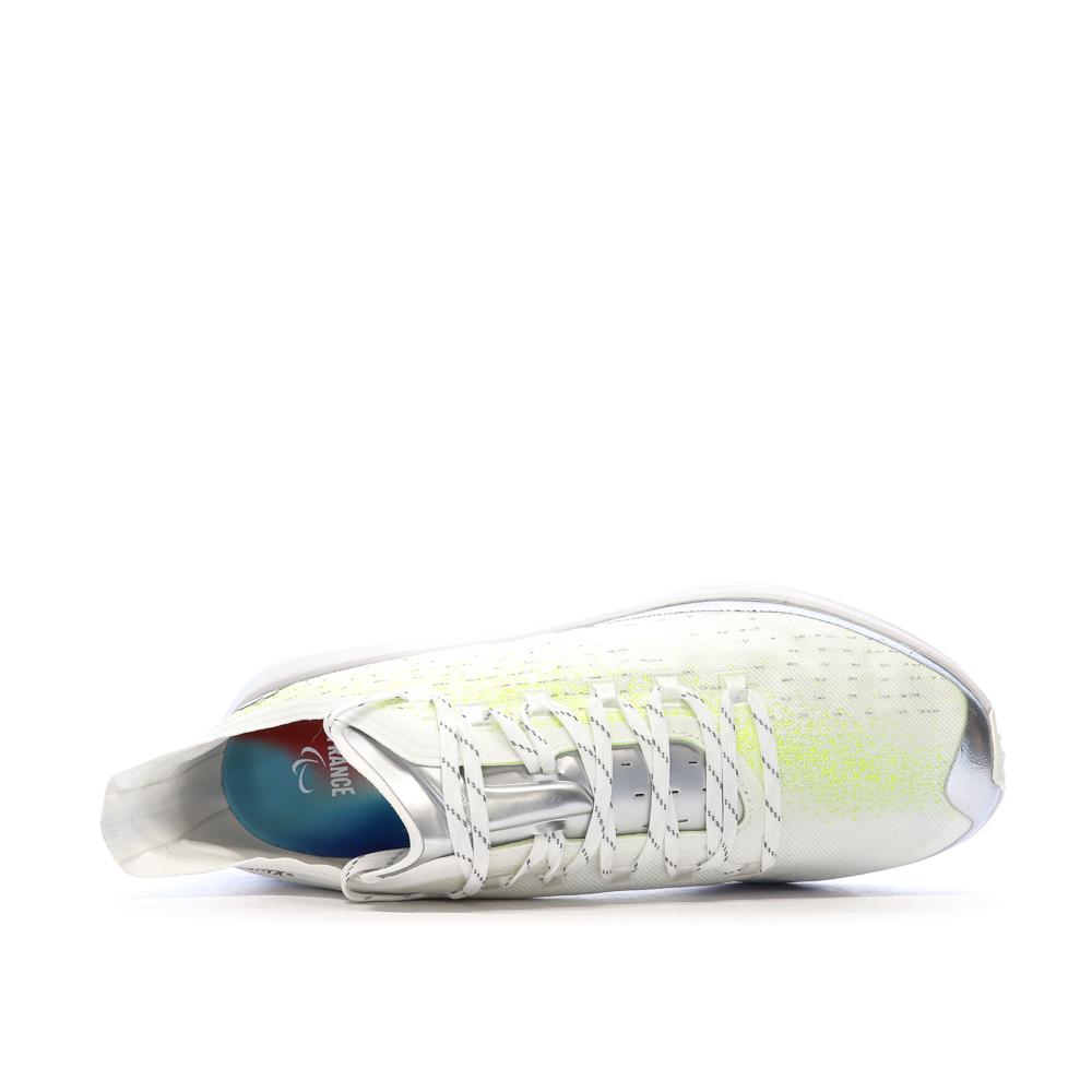 Baskets Blanches/Jaunes Homme Le Coq Sportif R2024 vue 4