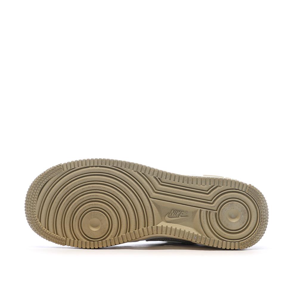Air Force 1 '07 Blanc/Taupe Femme Nike vue 5
