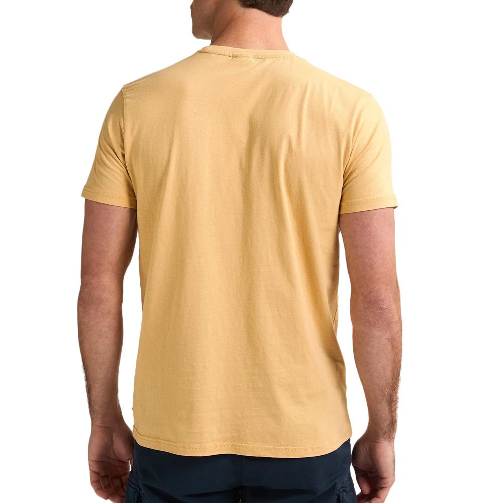T-shirt Jaune Homme Petrol Industries Ocean vue 2