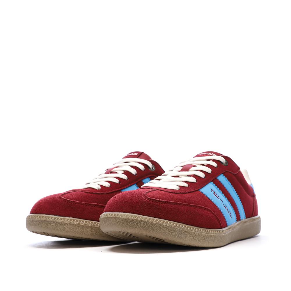 Baskets Bordeaux/Bleu Homme Teddy Smith Serraje vue 6