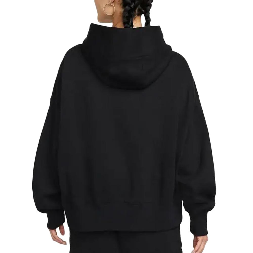 Sweat Noir Femme Nike Phnx Flc vue 2