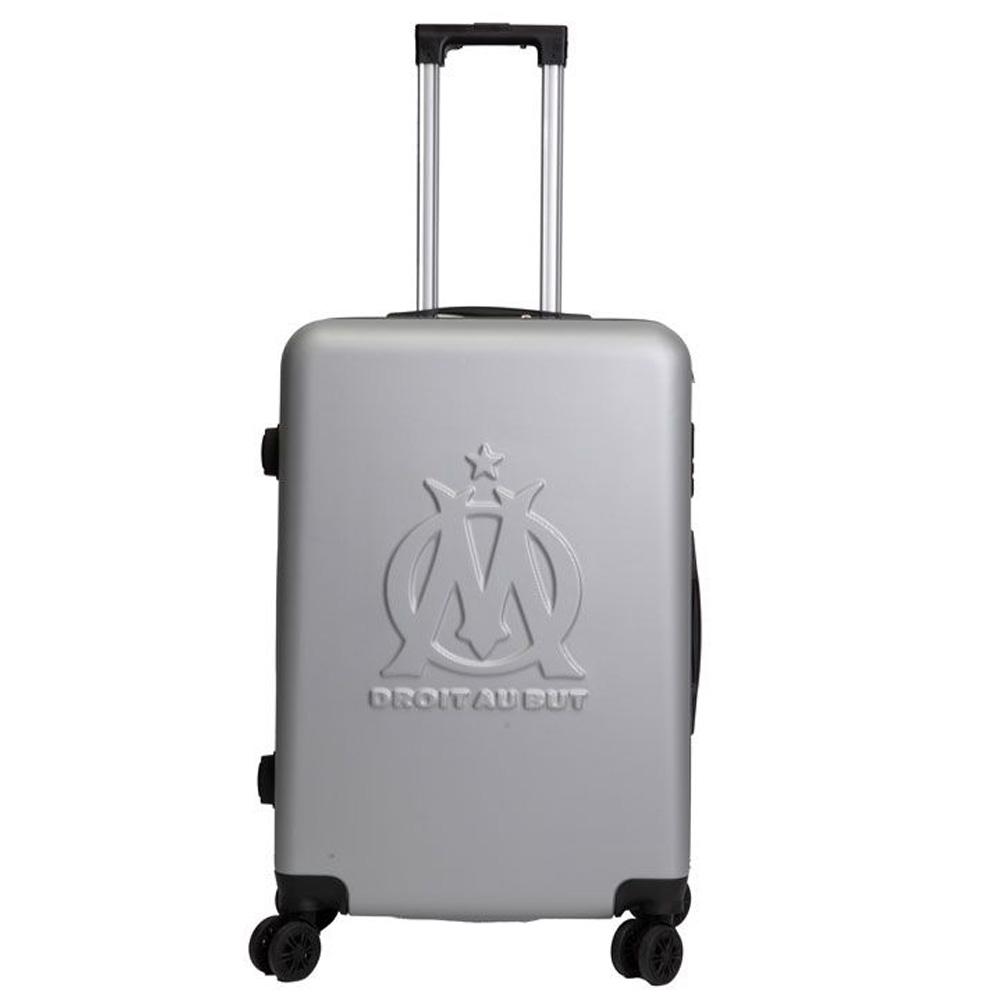 OM Valise Grise Homme 67x27x43cm pas cher