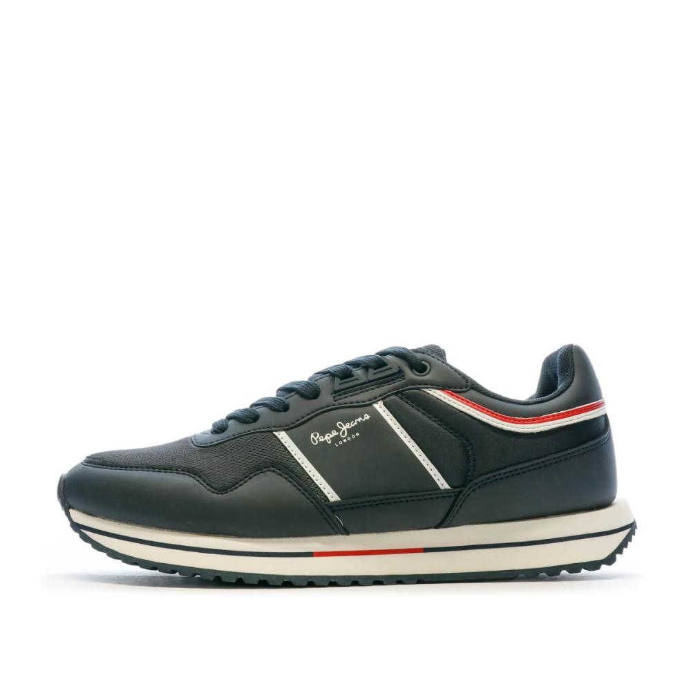 Baskets Marine Homme Pepe jeans Tour Club pas cher