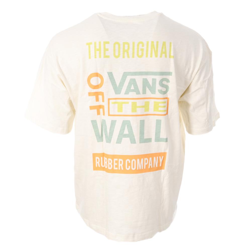 T-Shirt Blanc Homme Vans Logos vue 2
