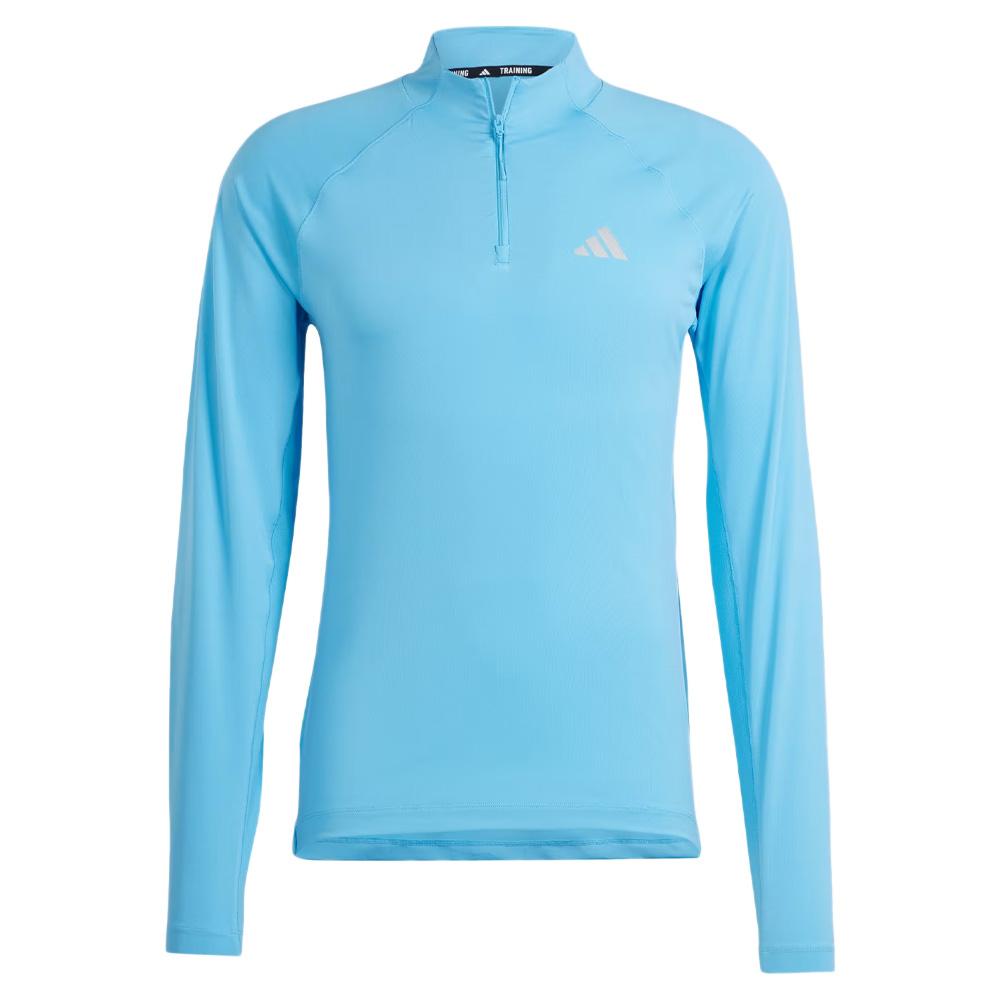 Sweat Bleu Homme Adidas Gym pas cher