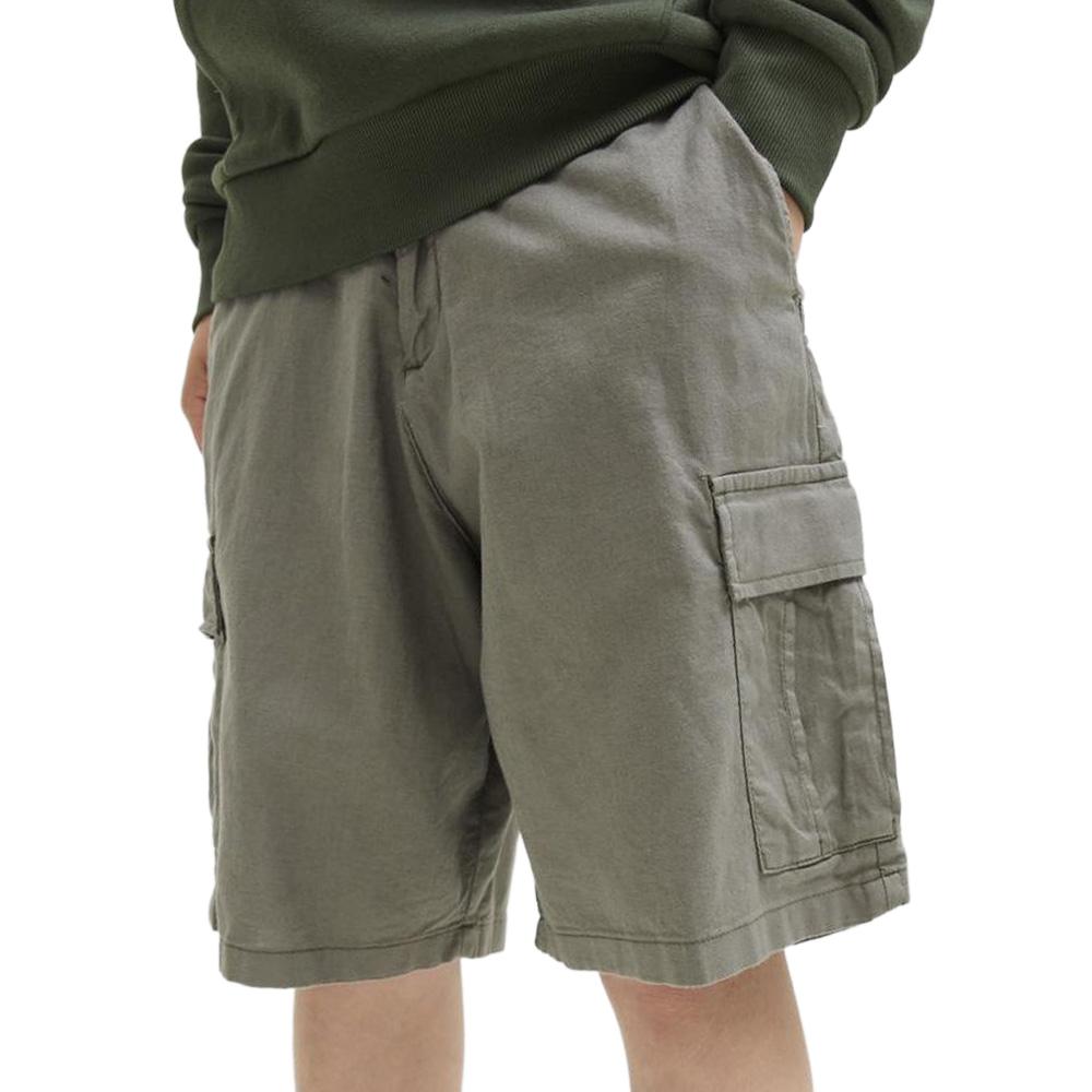 Short Cargo Vert Garçon Jack & Jones X Fctry pas cher