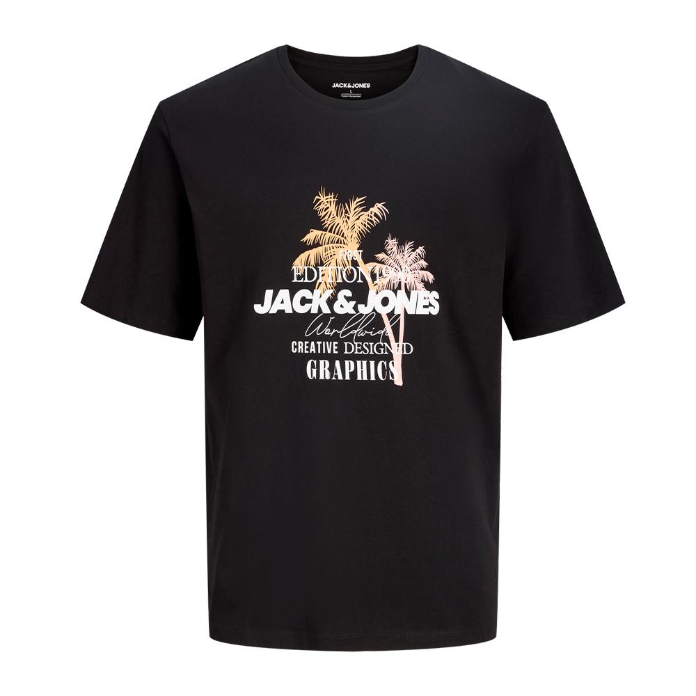 T-Shirt Noir Garçon Jack & Jones Jjgradient pas cher