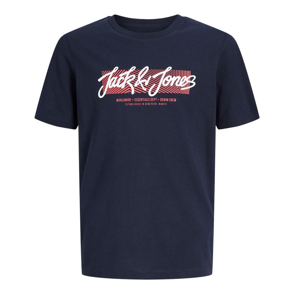 T-Shirt Marine Garçon Jack & Jones Hurban pas cher