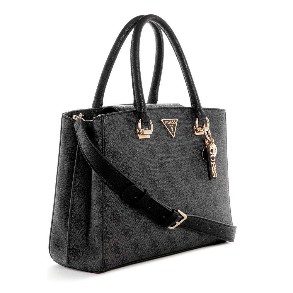 Sac à Main Noir Femme Guess Noelle vue 2