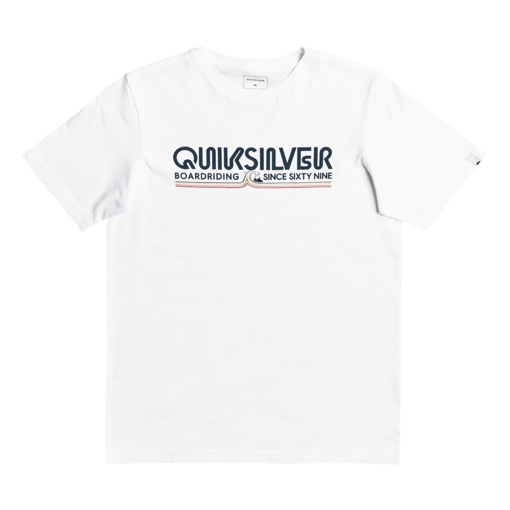 T-shirt Blanc Garçon Quiksilver Like Gold pas cher