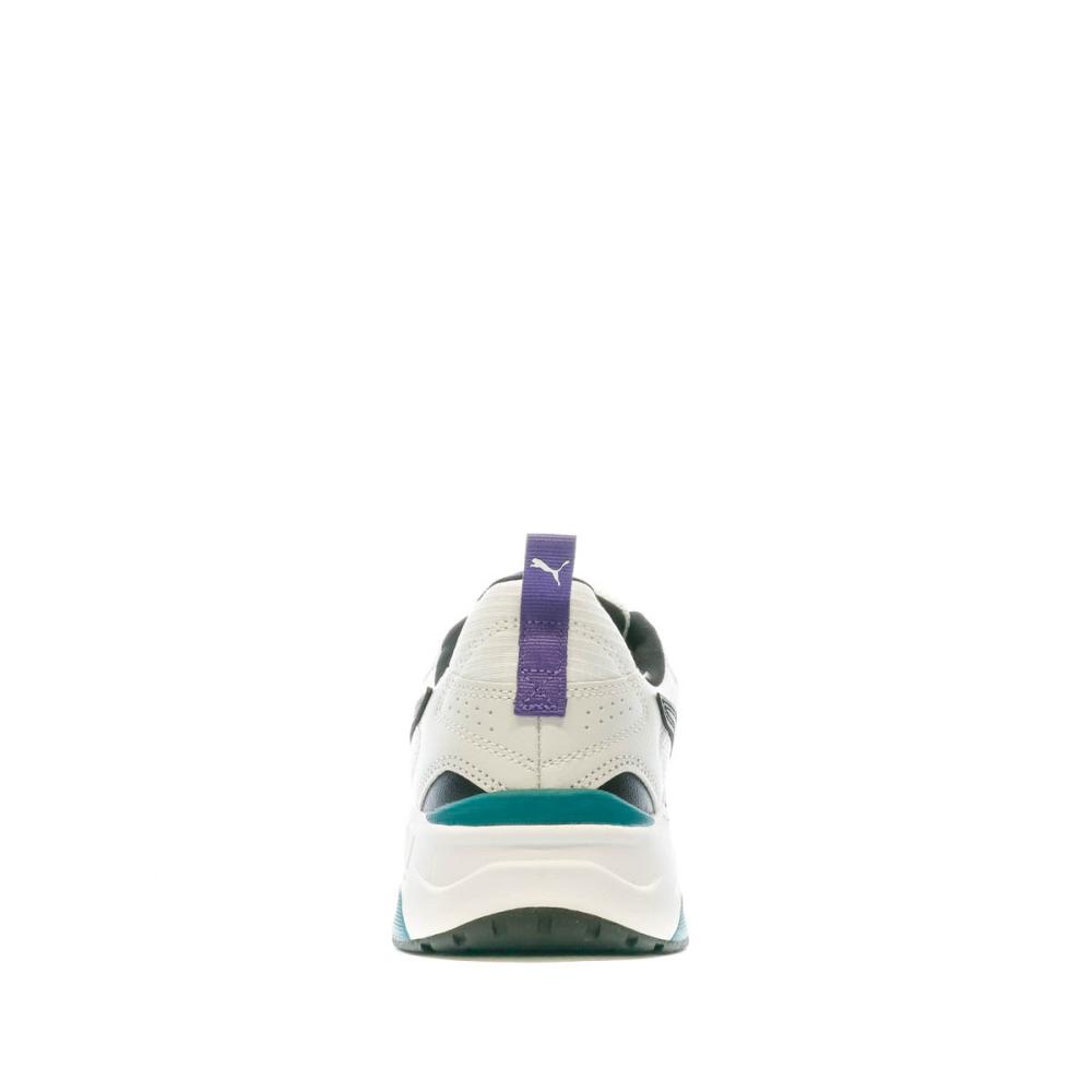 Baskets Blanches/Violettes Homme Puma Trinity Lite vue 3