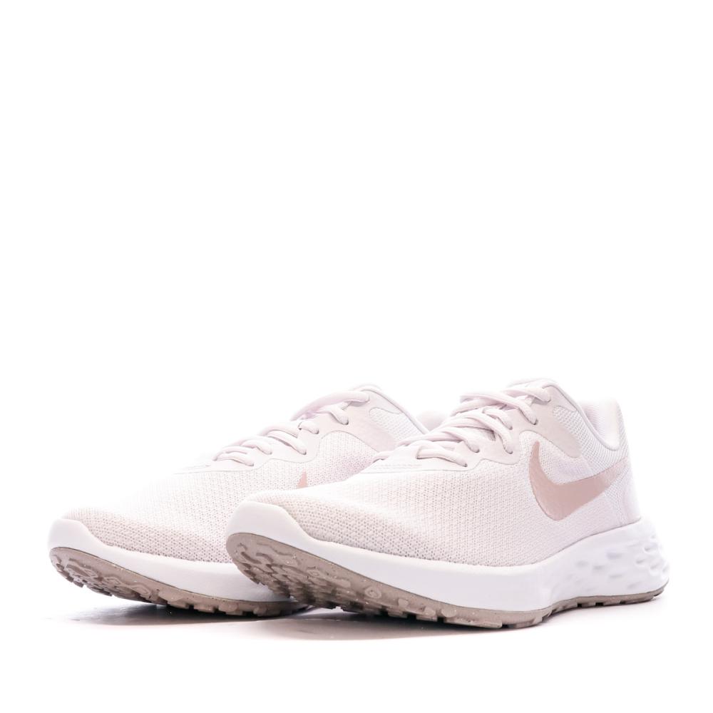 Chaussures de running Rose Femme Nike Revolution 6 vue 6
