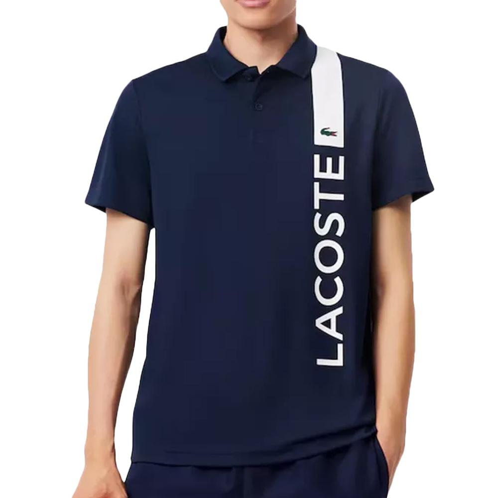 Polo Marine Homme Lacoste Ultra Dry pas cher
