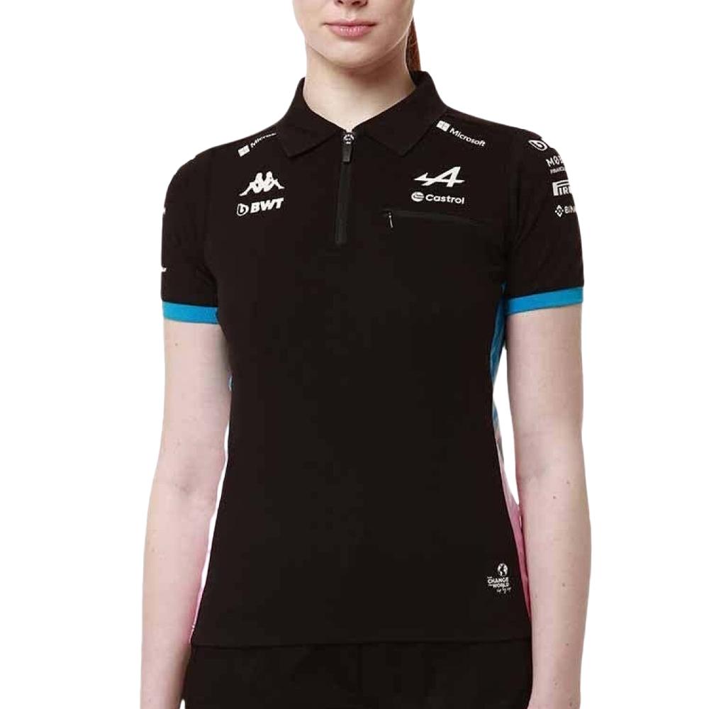 Maillot Blanc/Bleu Femme Kappa Adraw Alpine F1 pas cher